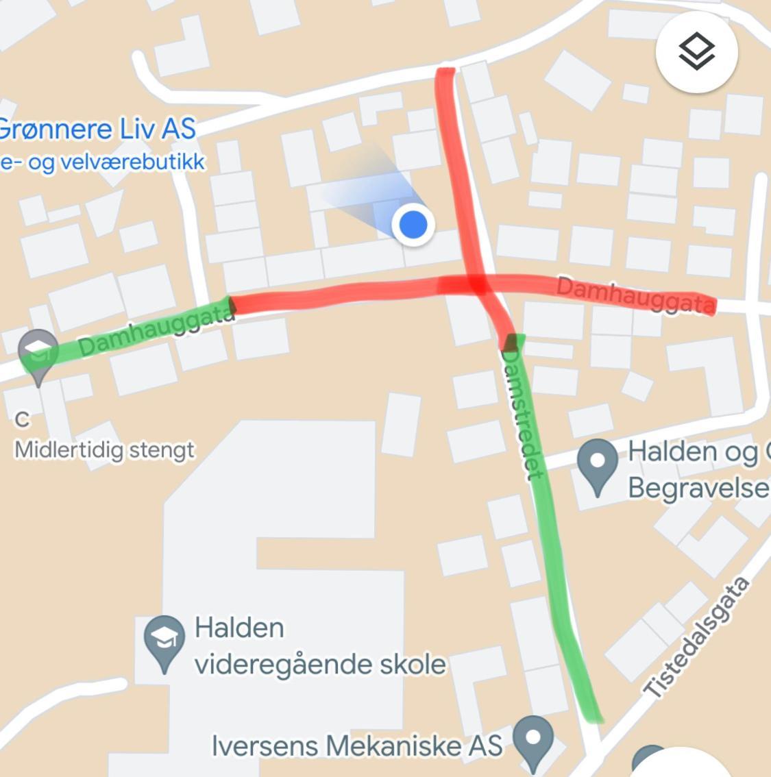 Sentral Og Fargerik Bygardsleilighet Halden Extérieur photo